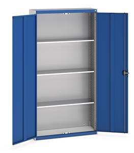 Bott Cubio Storage Cupboard 1050Wx325Dx2000mmH - 3 Shelf 40031018.**